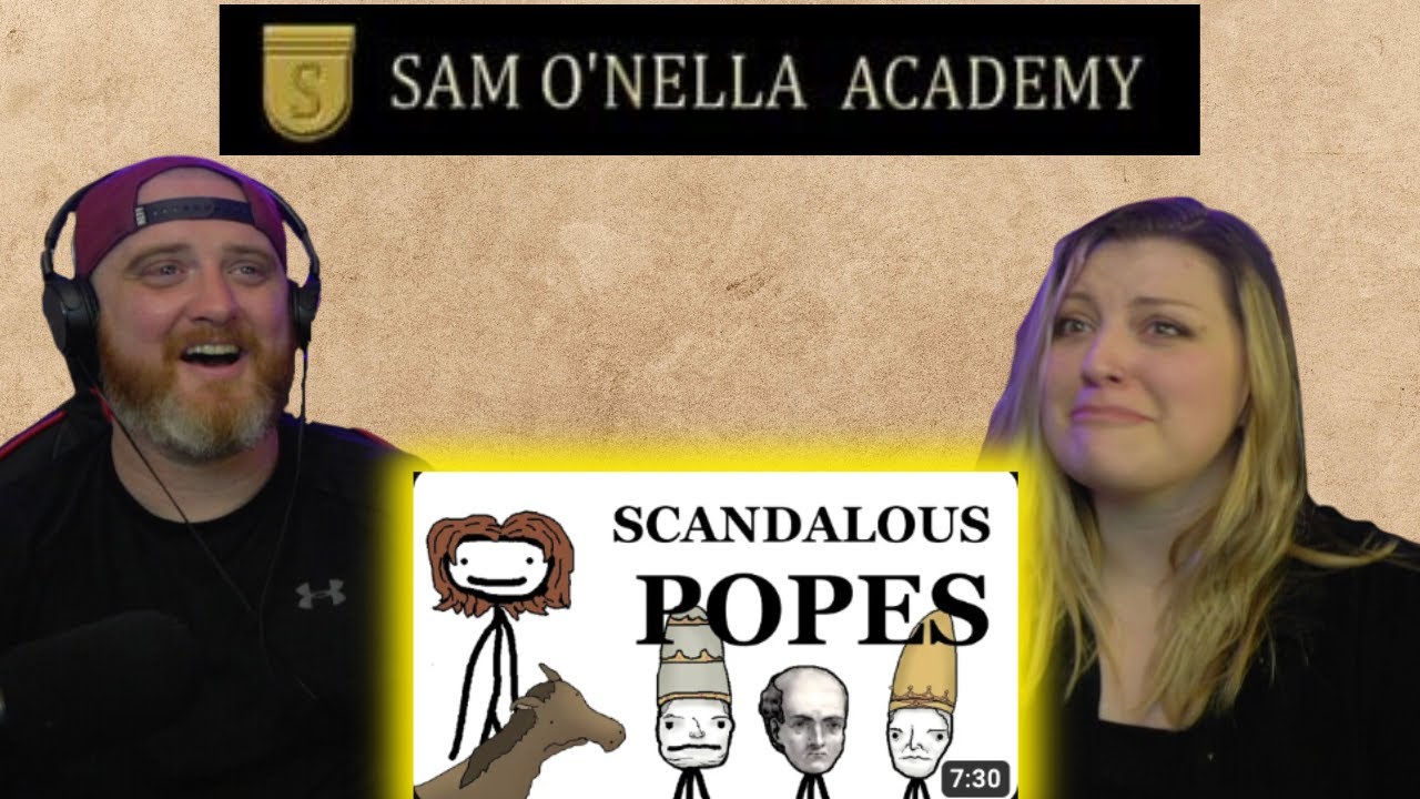 Scandalous Popes of the Middle Ages @Sam O'Nella Academy | HatGuy & @Gnarly Nikki React