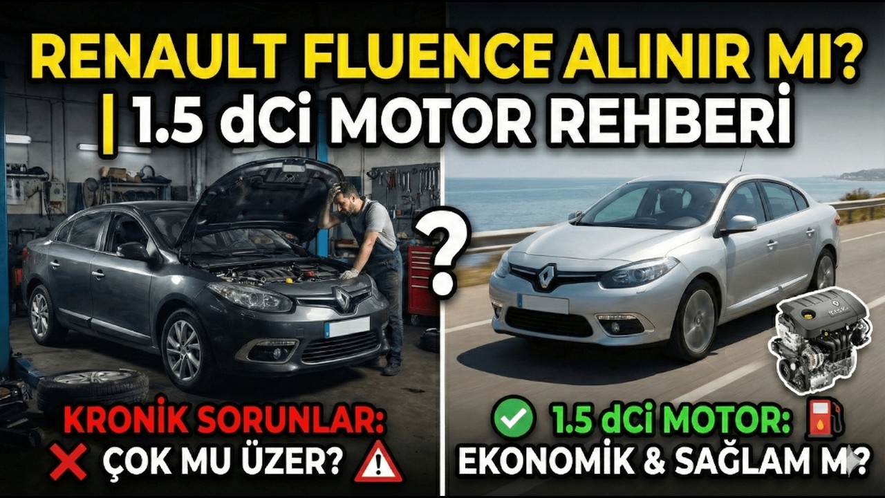 FLUENCE ALMADAN İZLE! | Renault 1.5 dCi Kronik Sorunları ve Gerçekler