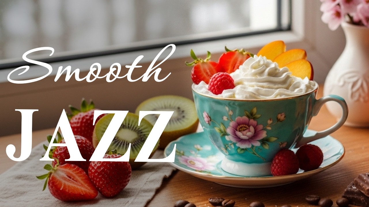 Smooth Jazz Music ☕ Bossa Nova instrumental for Stress Relief, Working & Holiday