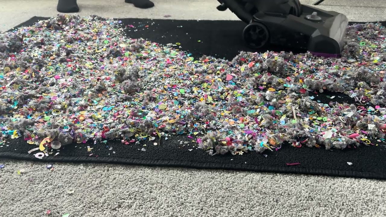 Quick vacccum with shiny crunch mix |  #asmrvacuuming #asmr #fyp #ndm #satisfying 