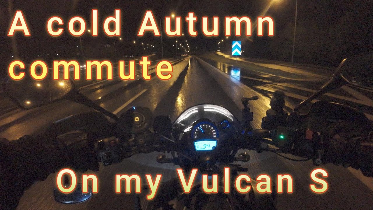 A cold, wet 4°C Autumn commute with some banter on my Vulcan S. Winter is Coming!