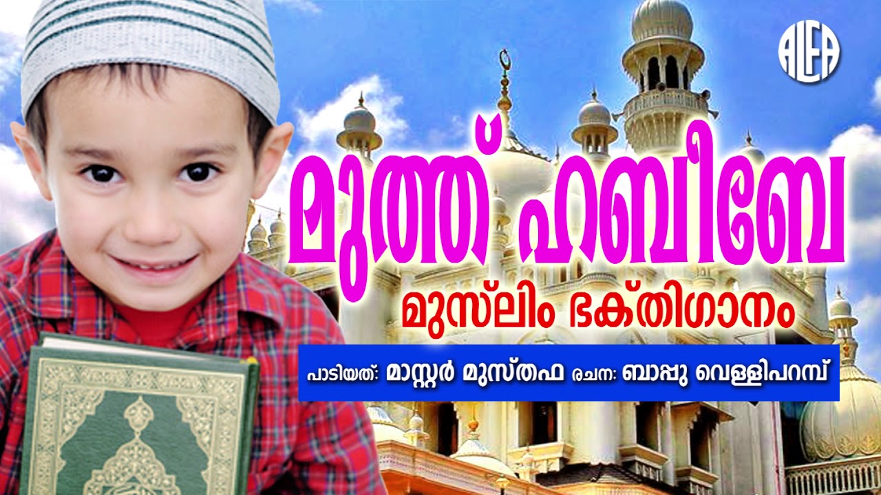 മുത്ത്ഹബീബേ | Muslim Devotional Audio Song | Master Musthafa