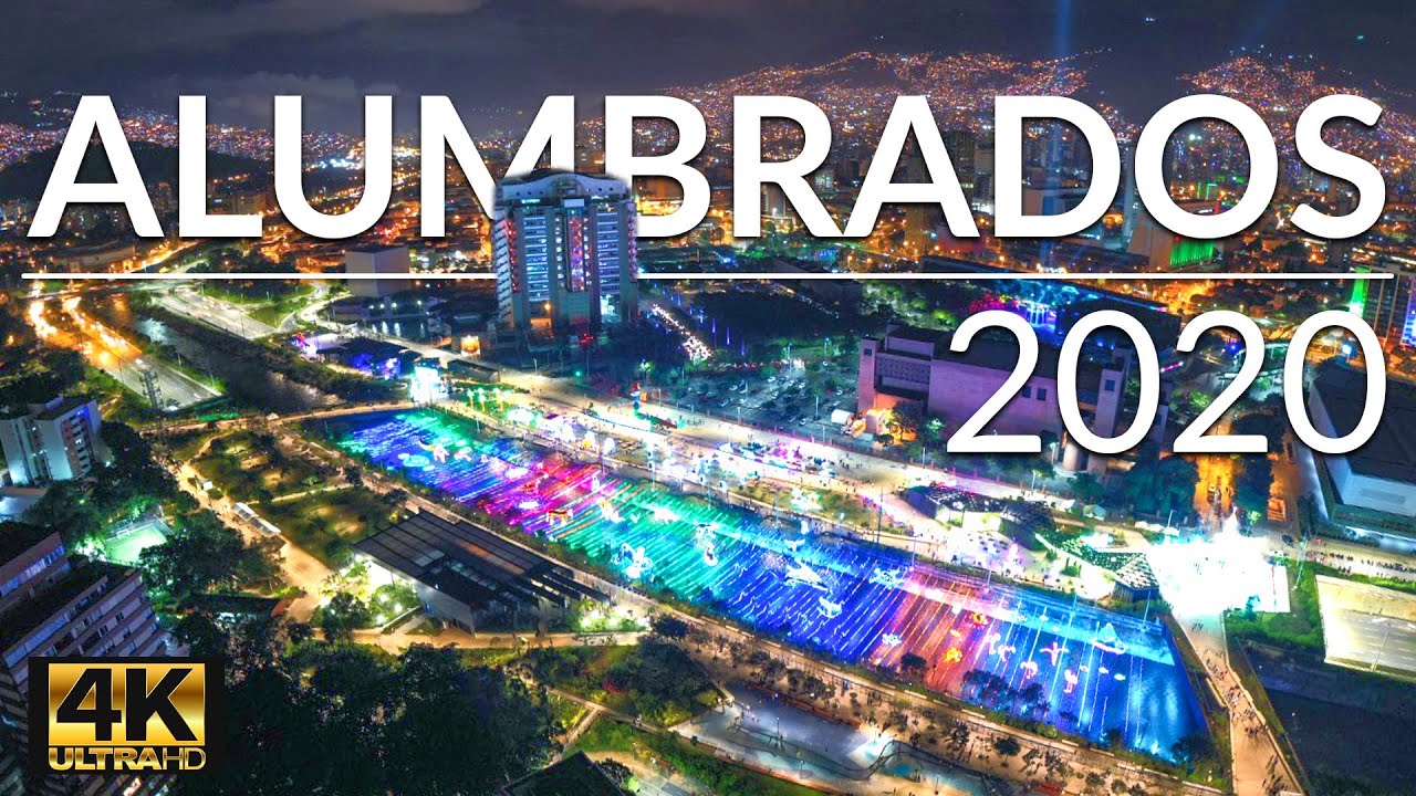Experience Alumbrados Navideño 2020! | Medellin Colombia | 4K