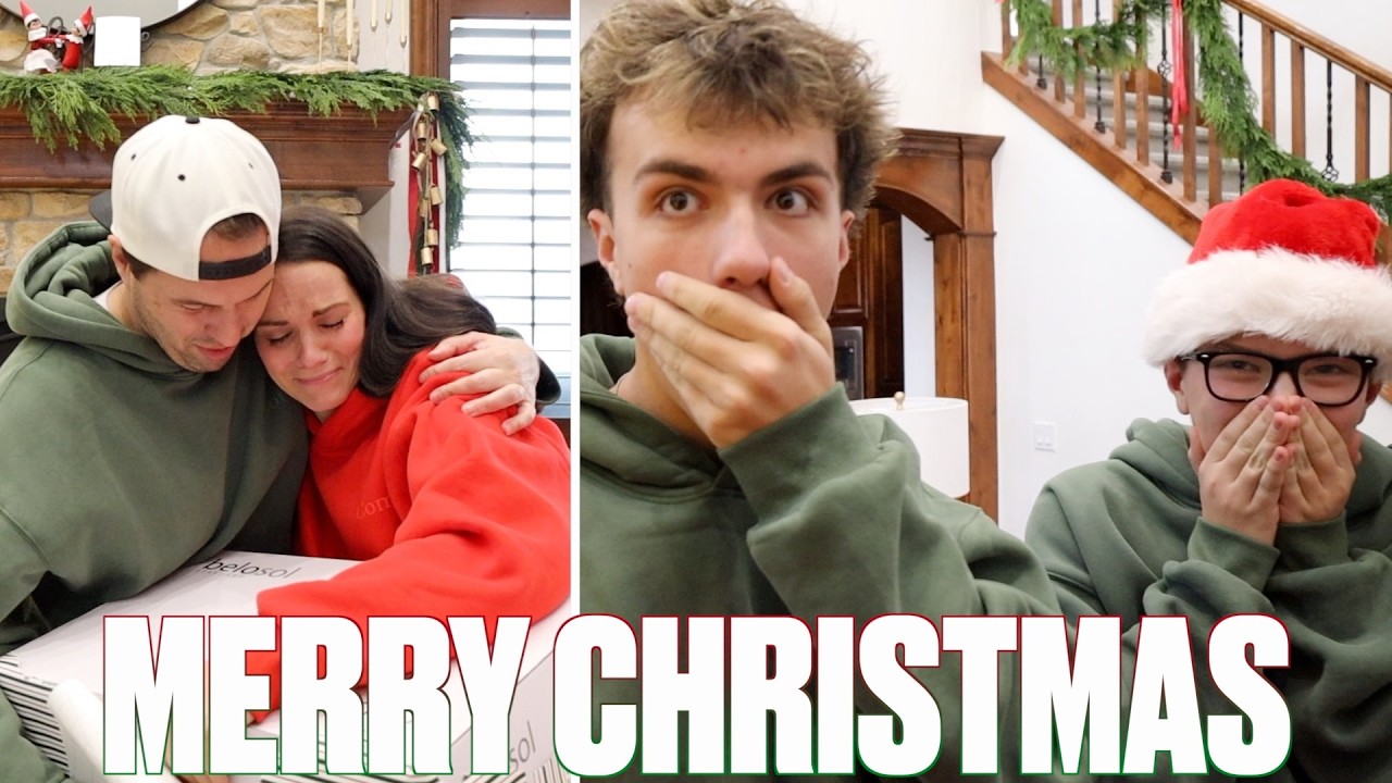 BINGHAM FAMILY CHRISTMAS MORNING SPECIAL | OPENING CHRISTMAS PRESENTS AND SURPRISING OUR KIDS WITH