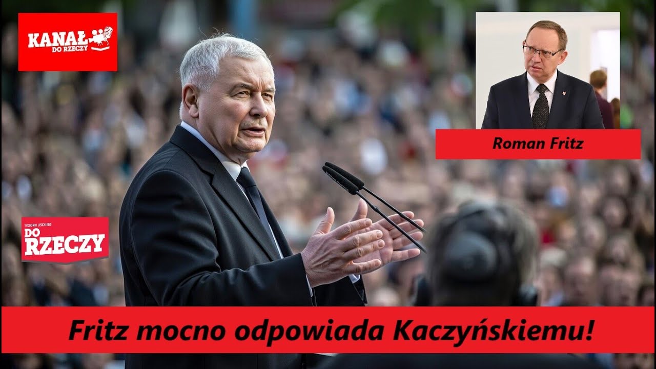 R. Fritz mocno odpowiada Kaczyńskiemu! System dostał paniki!
