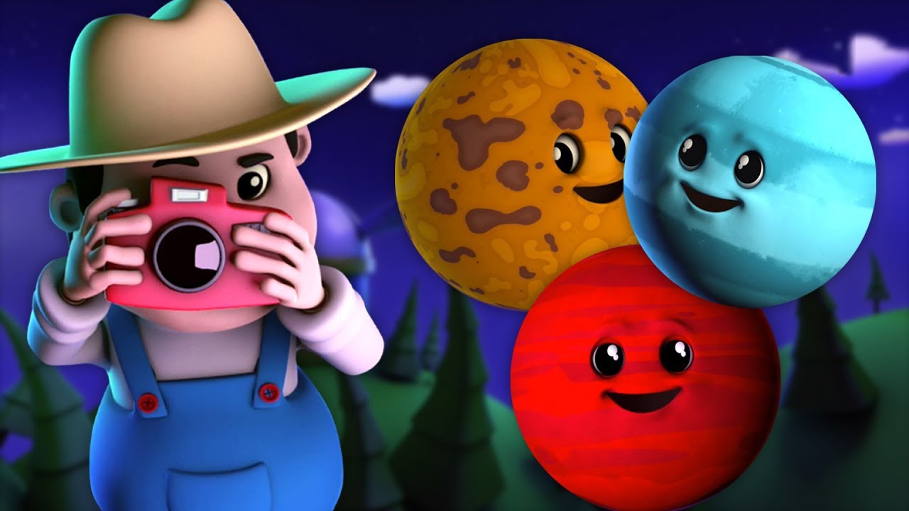 Hành tinh song | Hệ thống năng lượng mặt trời bài hát | Learn Planets | Planet Song | Kids Songs