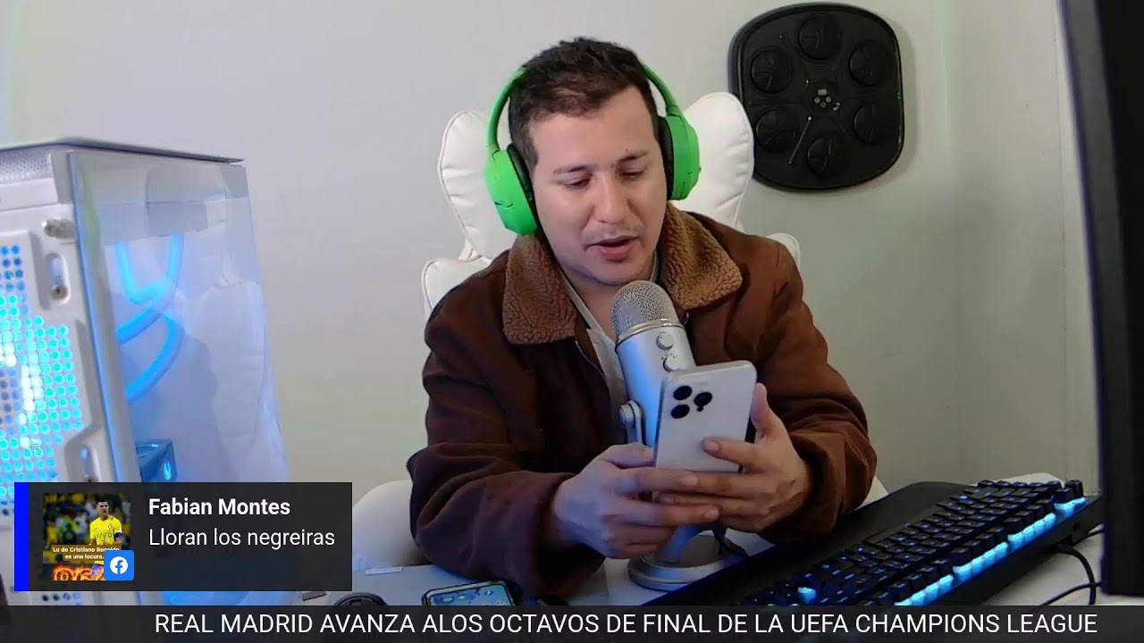 REACCION AL REAL MADRID VS BENFIVA
