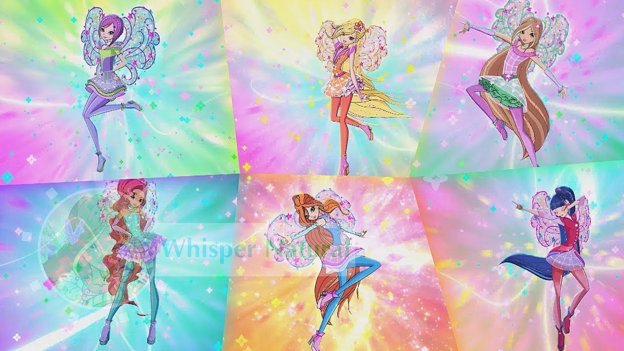 Winx Club - Biến Hình Tất Cả Sức Mạnh Chia Khung ( Phần 1-Phần 8)