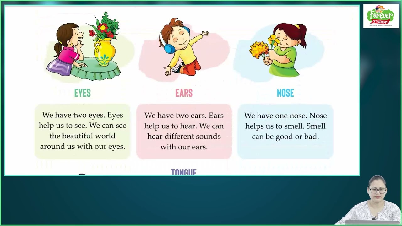 Ch 4 | Forever Student | Science | Class 1 | Our Body | For children