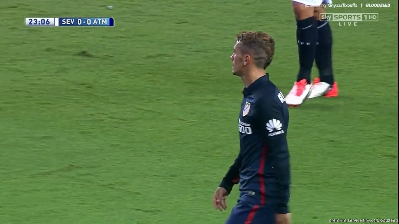 Antoine Griezmann vs Sevilla Away - English Commentary (30/08/2015) 720p HD By CROSE