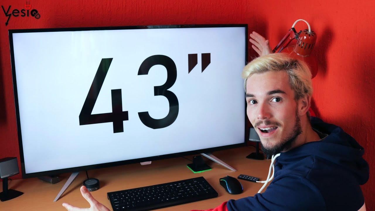 Stigao novi monitor veci od stola!!