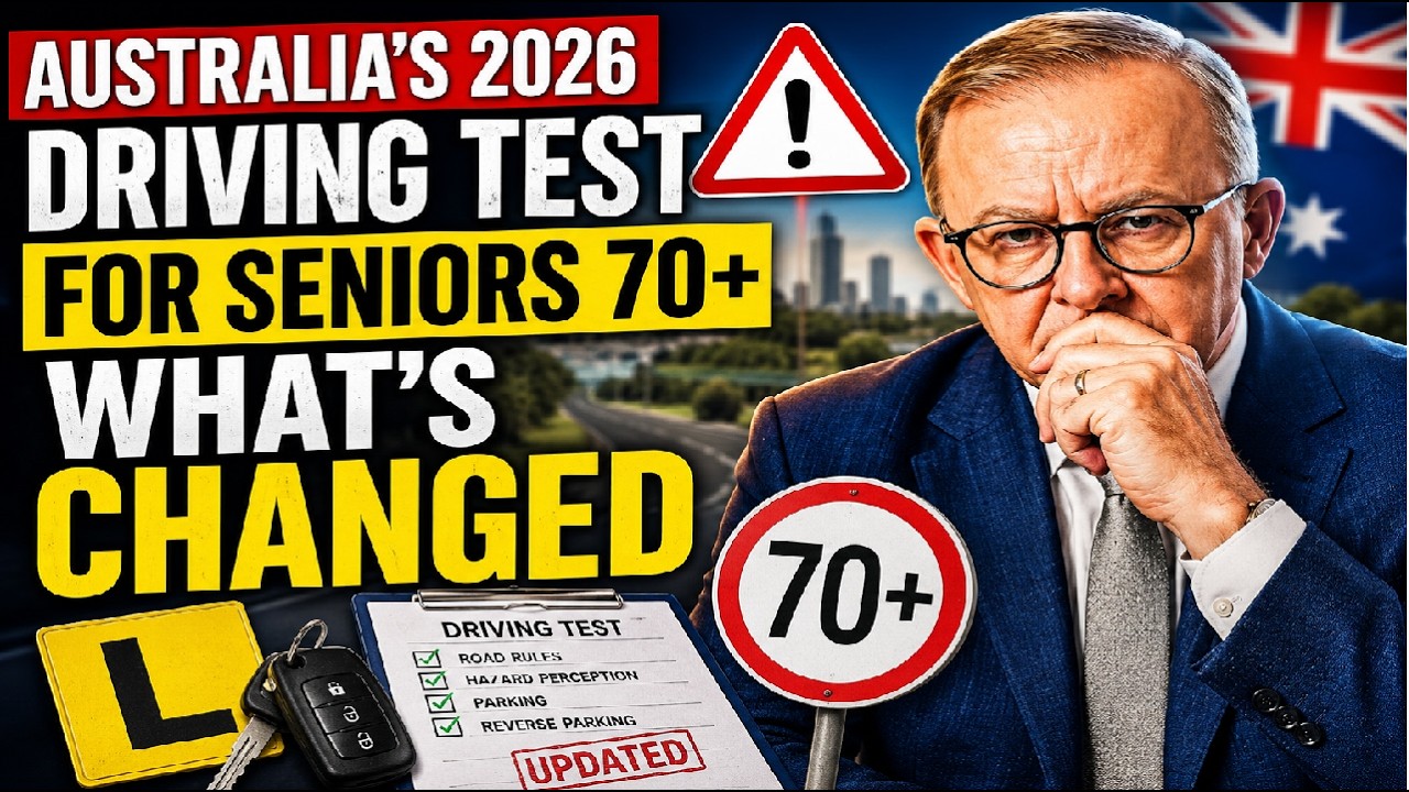 Australia's 2026 Driving Test for Seniors 70+ &mdash; What's Changed