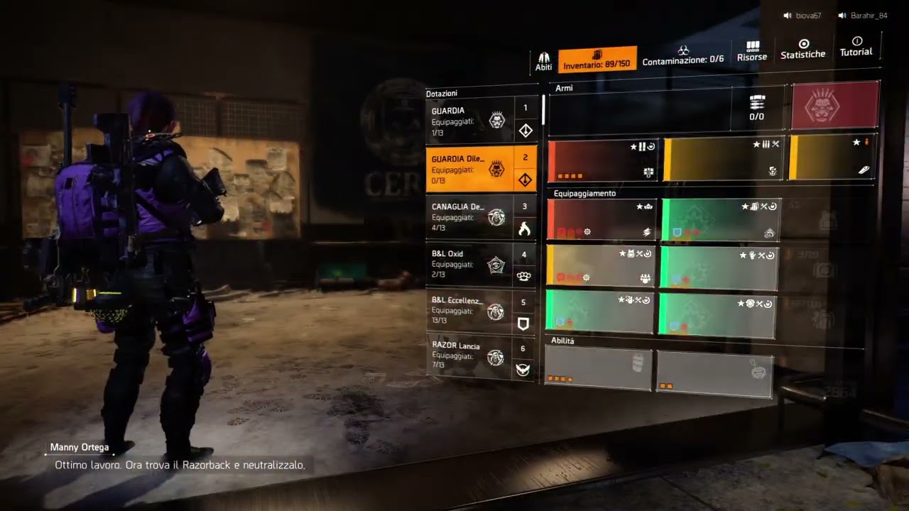 Tom Clancy's The Division® 2 Exules Clan SpeedRun Cuore della Notte