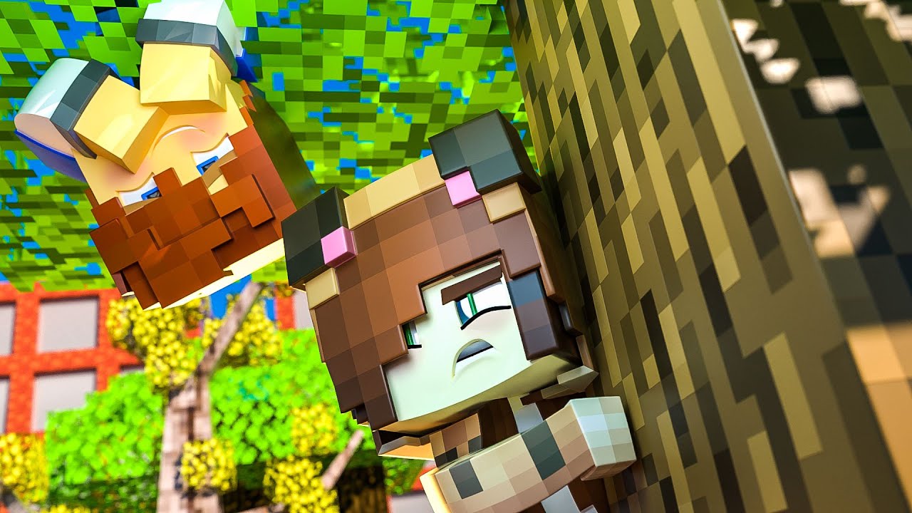 Minecraft Academy - 200 IQ Hide and Seek !?