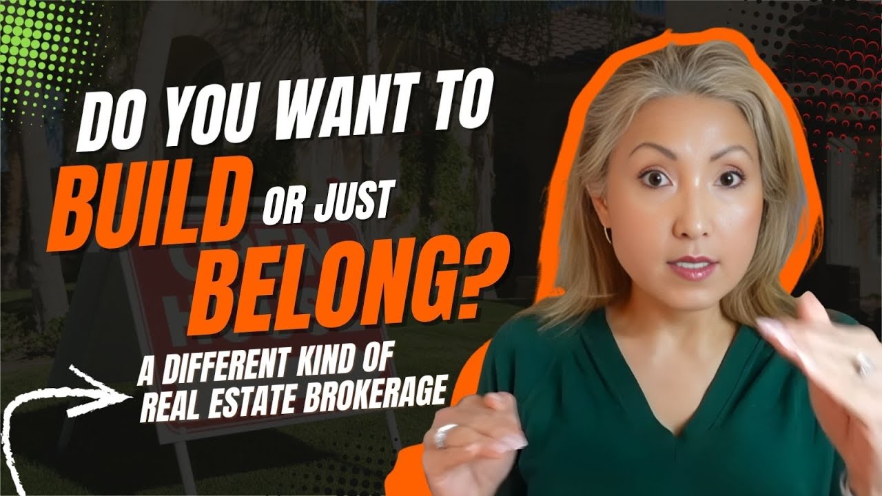 Do You Want To Build or Just Belong: Real Estate Agent Dilemma