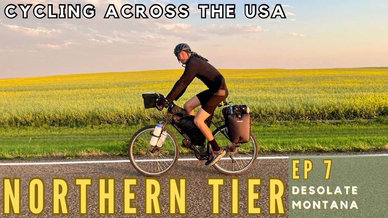 Cycling the Northern Tier - Ep 7 - Desolate Plains of Eastern Montana (Hwy 200)