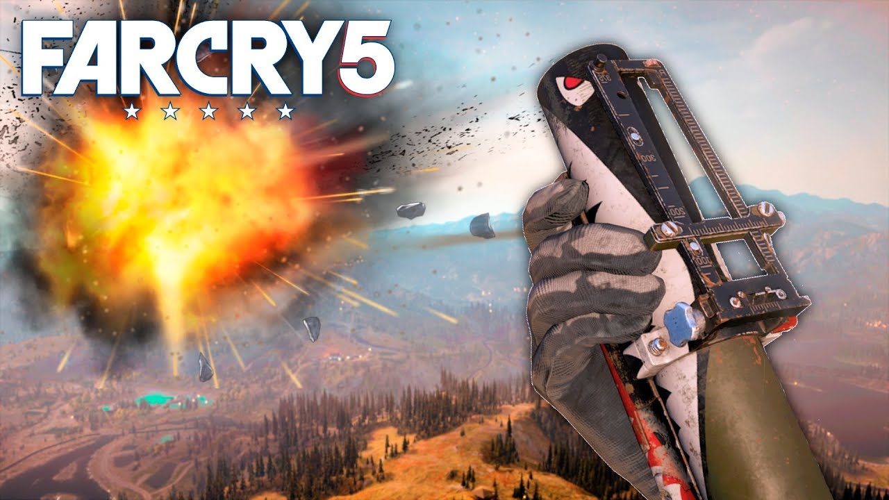 INSANE FIREWORK LAUNCHER in Far Cry 5!