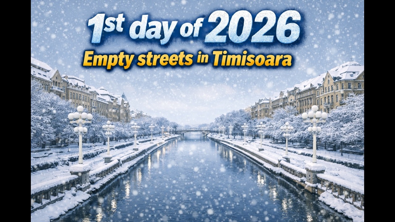Part 2 - New Year 2026 Traffic in Timisoara, Romania
