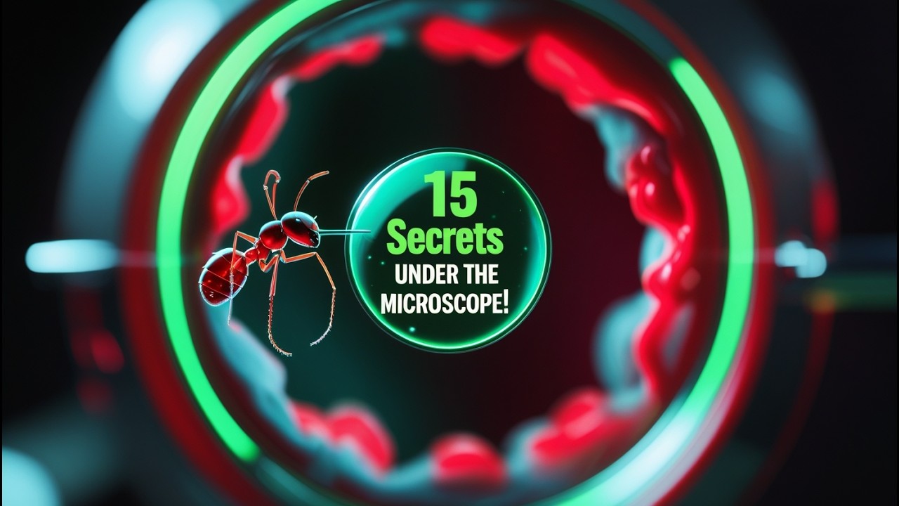 🔬 15 Microscopic Wonders That Will Blow Your Mind! 🌱