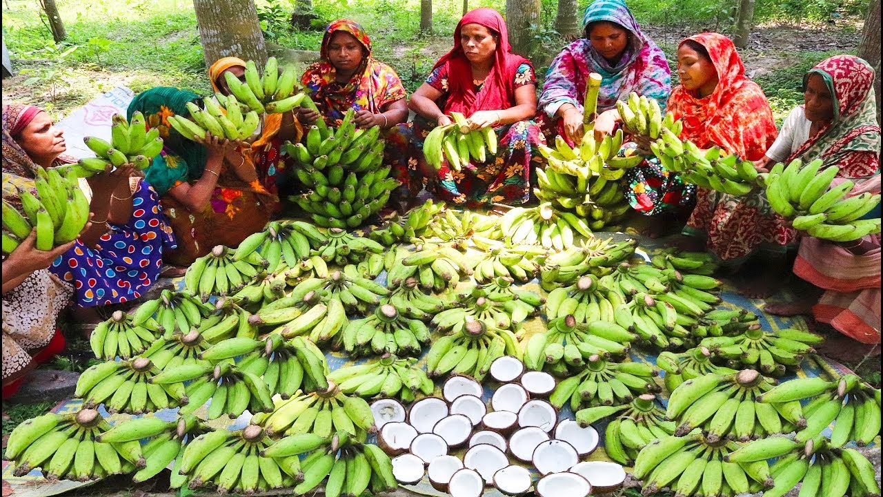 Green Banana Hidden Recipe - I Bet No One Seen This Banana Recipe Before