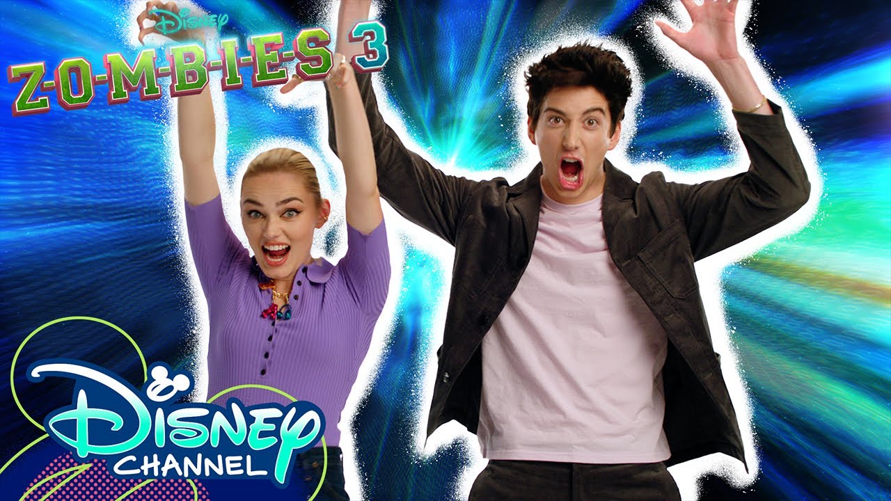 Dance Challenge with Meg and Milo | ZOMBIES 3 | Disney Original Movie | @disneychannelmusic
