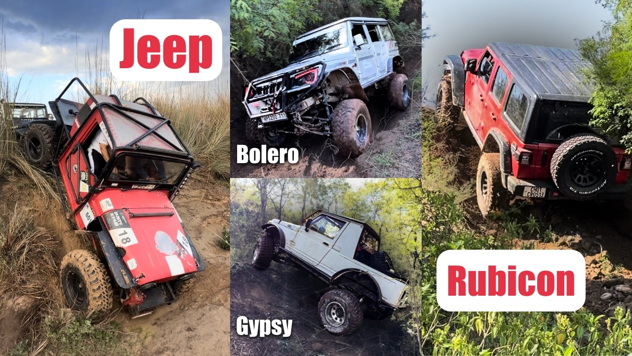 Off Roading in Chandigarh Mullanpur with Gerrari Offroaders | Aaruksh