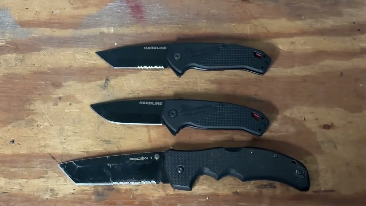 Milwaukee Hardline D2 Knife Review #edc