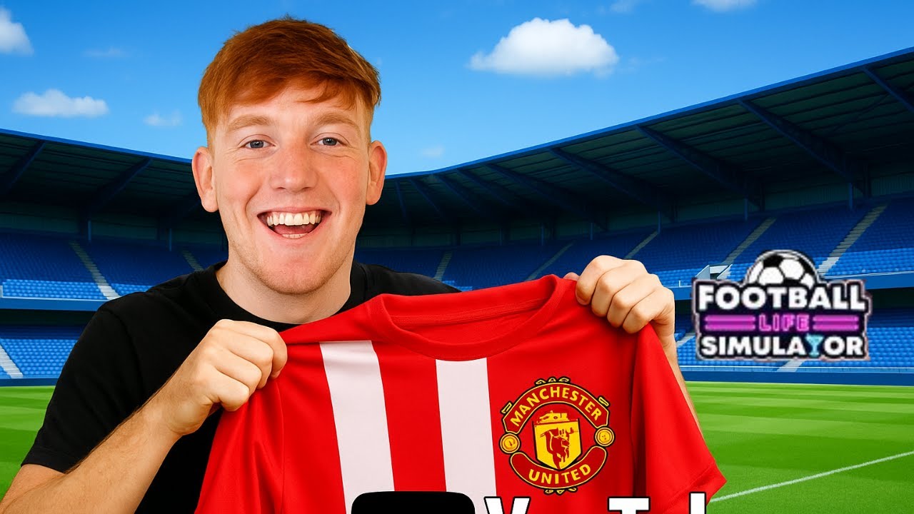 Angry Ginge plays Football Life Simulator (Funny)