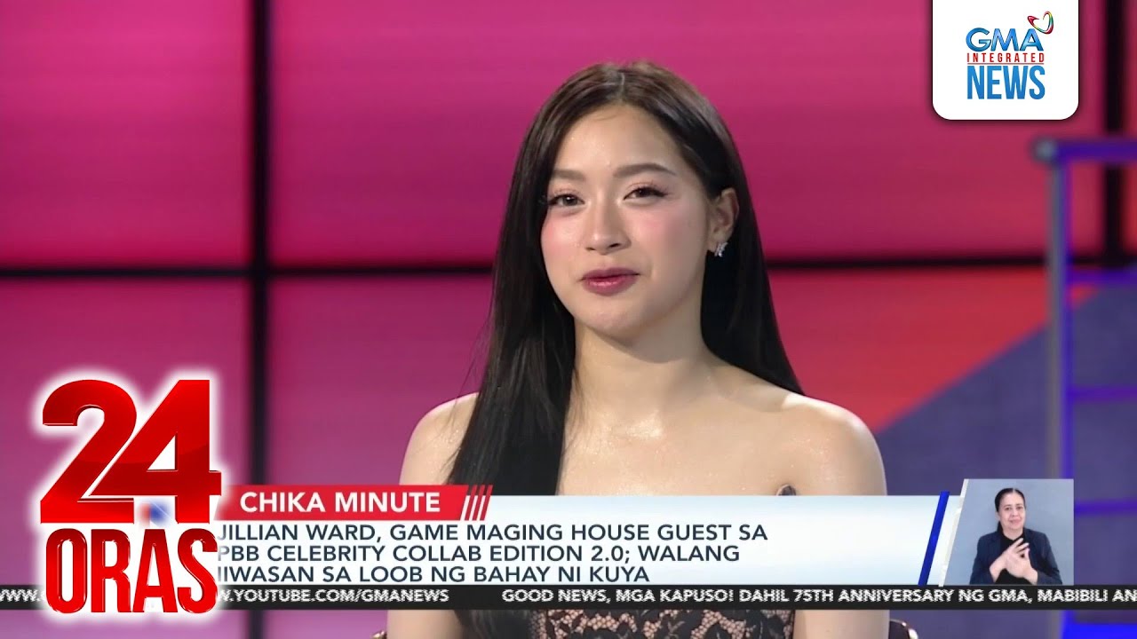 Message ni Jillian Ward kay Eman Bacosa Pacquiao na umaming may crush sa kanya:... | 24 Oras