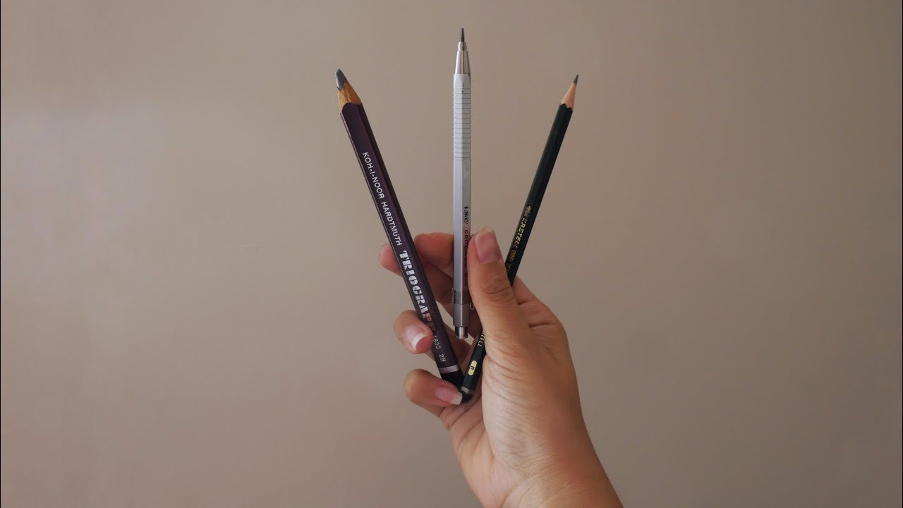 Quel est le meilleur CRAYON pour DESSINER ?