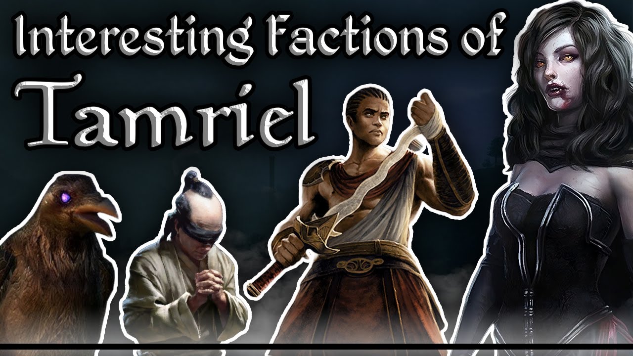 The Elder Scrolls' Interesting Factions - The Elder Scrolls Lore Collection