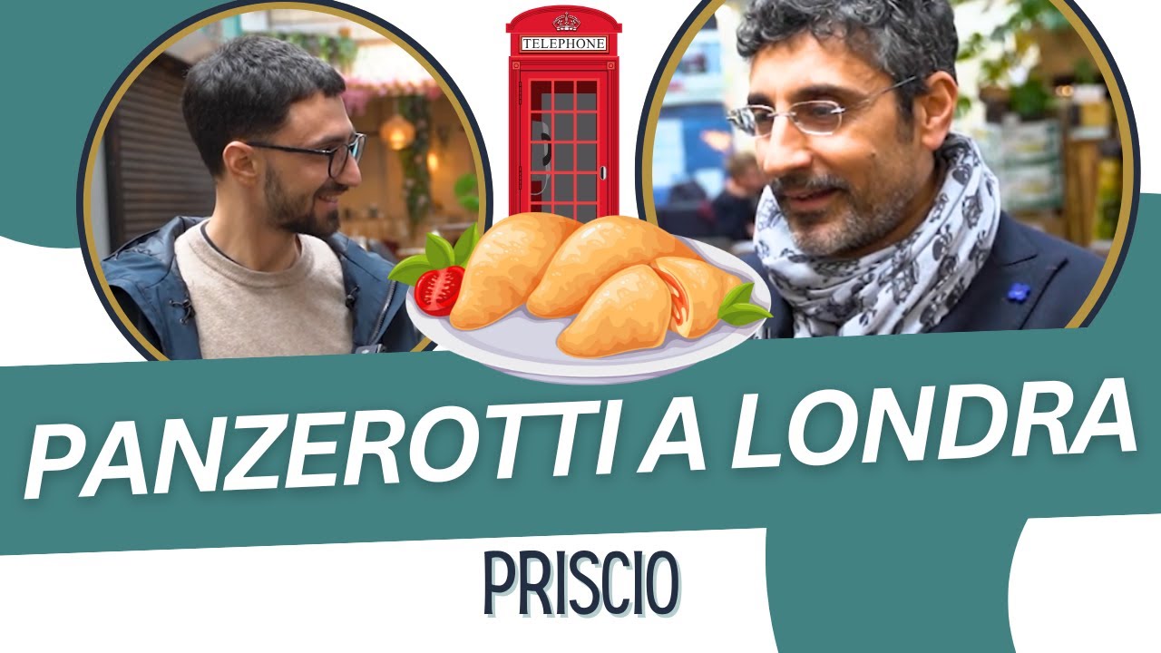 FARE PANZEROTTI A LONDRA - Gianni Perillo di Panzerotto Blues a Priscio