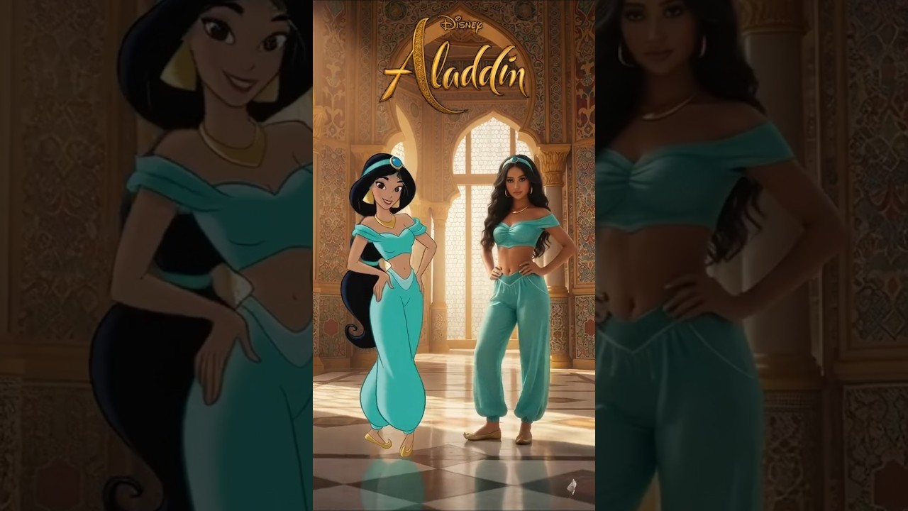 Aladdin Characters in Real Life! 🧞&zwj;♂️✨ (AI Transformation) #RealLifeDisney #Transformation #ViggleAI