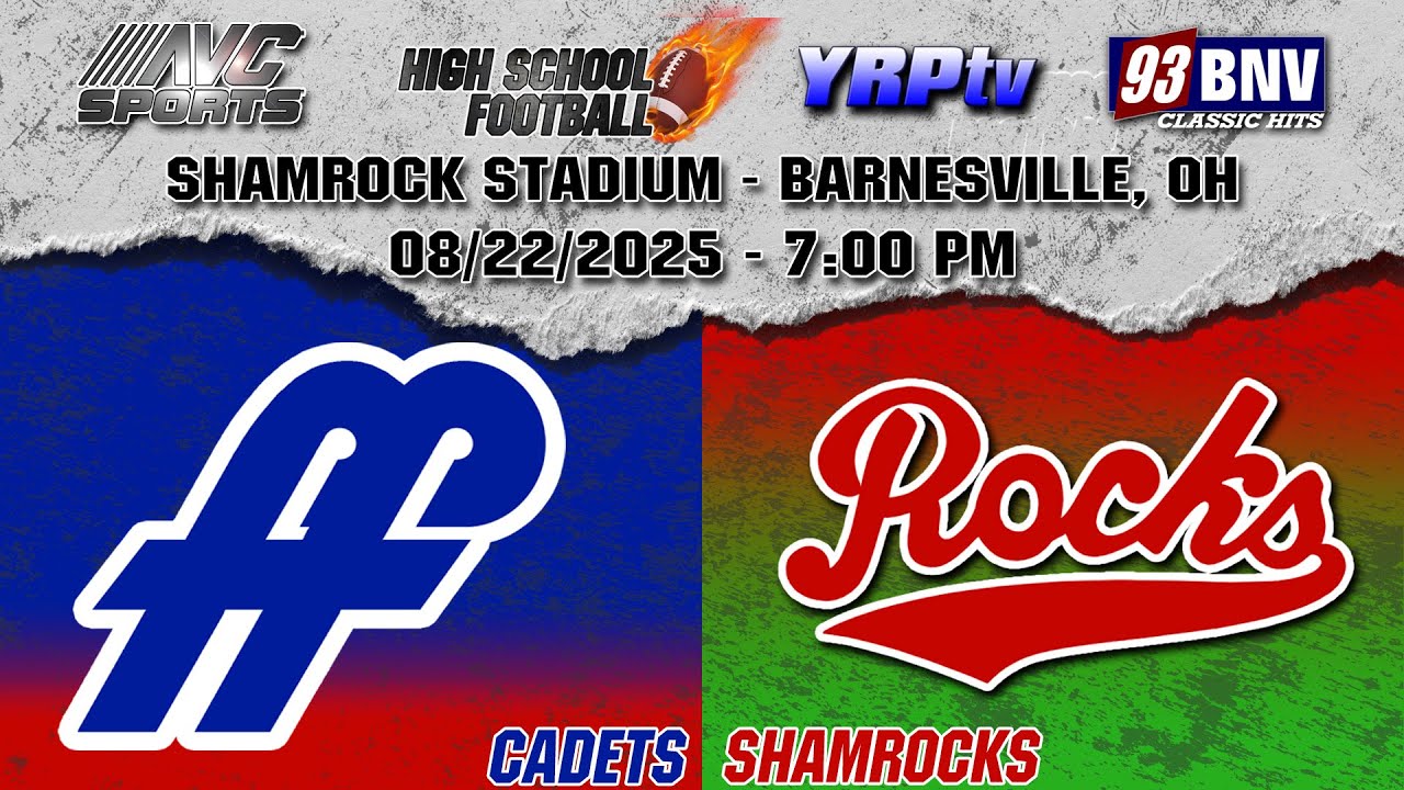 Fort Frye Cadets vs Barnesville Shamrocks HS Football 08.22.2025