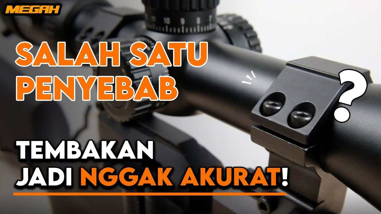 Cara Pasang Mounting Teleskop Senapan Angin dengan Baik dan Benar