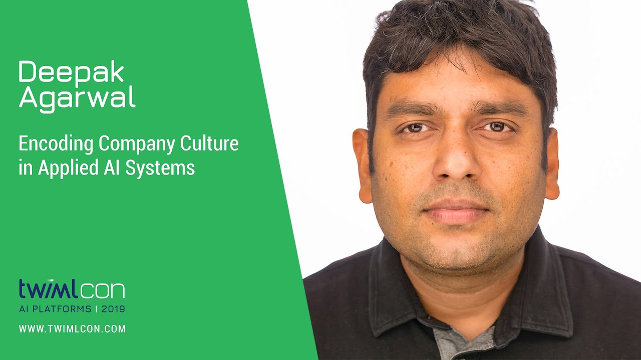 Live from TWIMLcon! Encoding Company Culture in Applied AI Systems