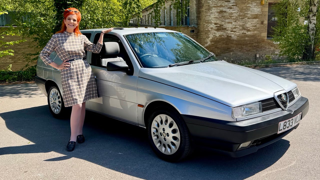 Alfa Romeo 155 - a 90s rare classic car!