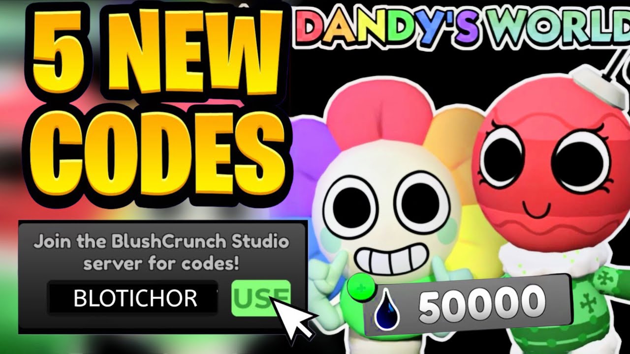 *НОВЫЕ* Все рабочие коды обновления для Dandy's World на декабрь 2025 года | Коды для Roblox Dand...