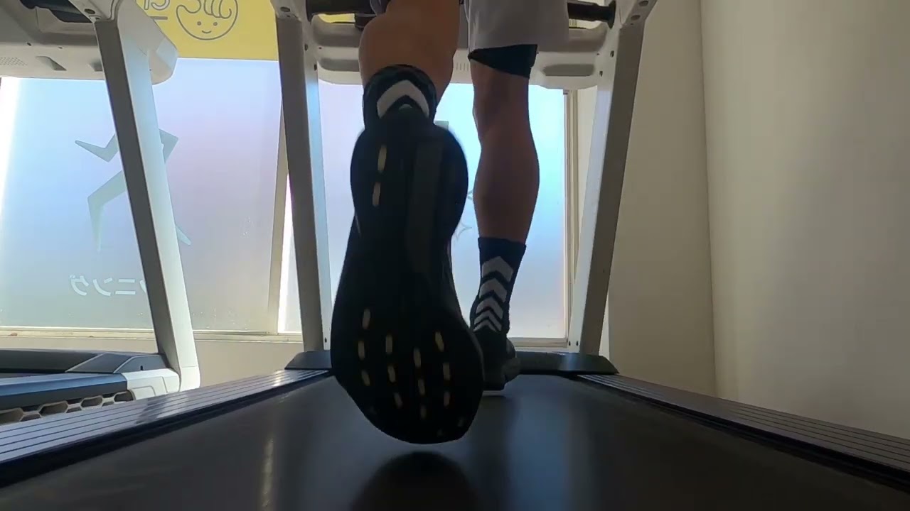 [treadmill running]  ADIDAS ADIOS PRO 3 (No BGM, No talk )