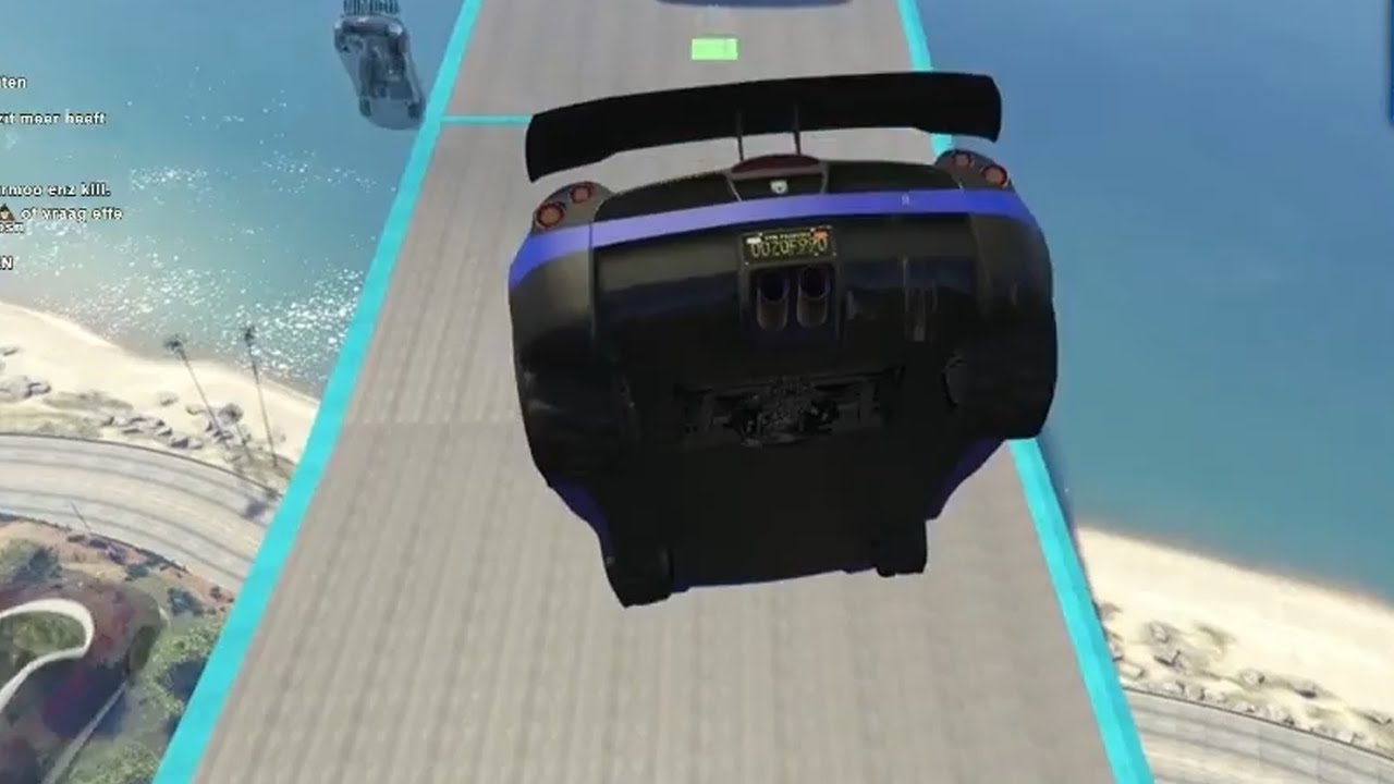100 SPIRALS, NO CHECKPOINTS! (GTA V Online Funny Races)