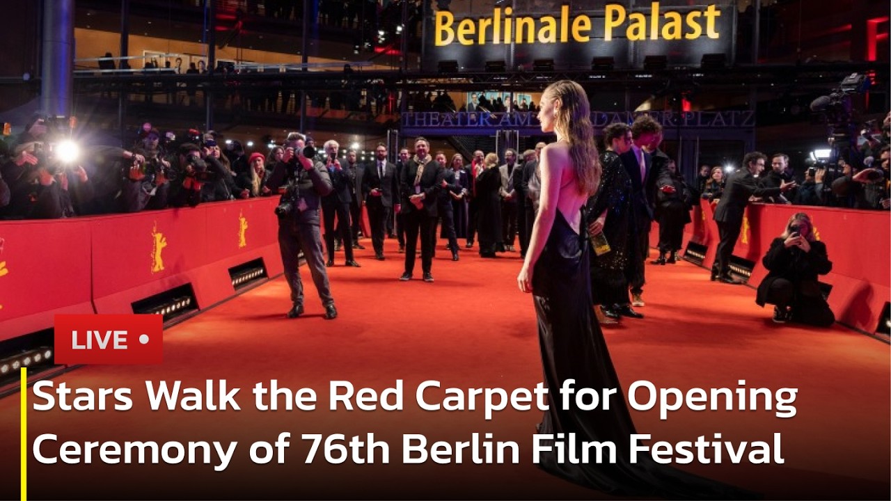 🔴LIVE: Stars Walk the Red Carpet for the Opening Ceremony of the 76th Berlin Film Festival | AC13