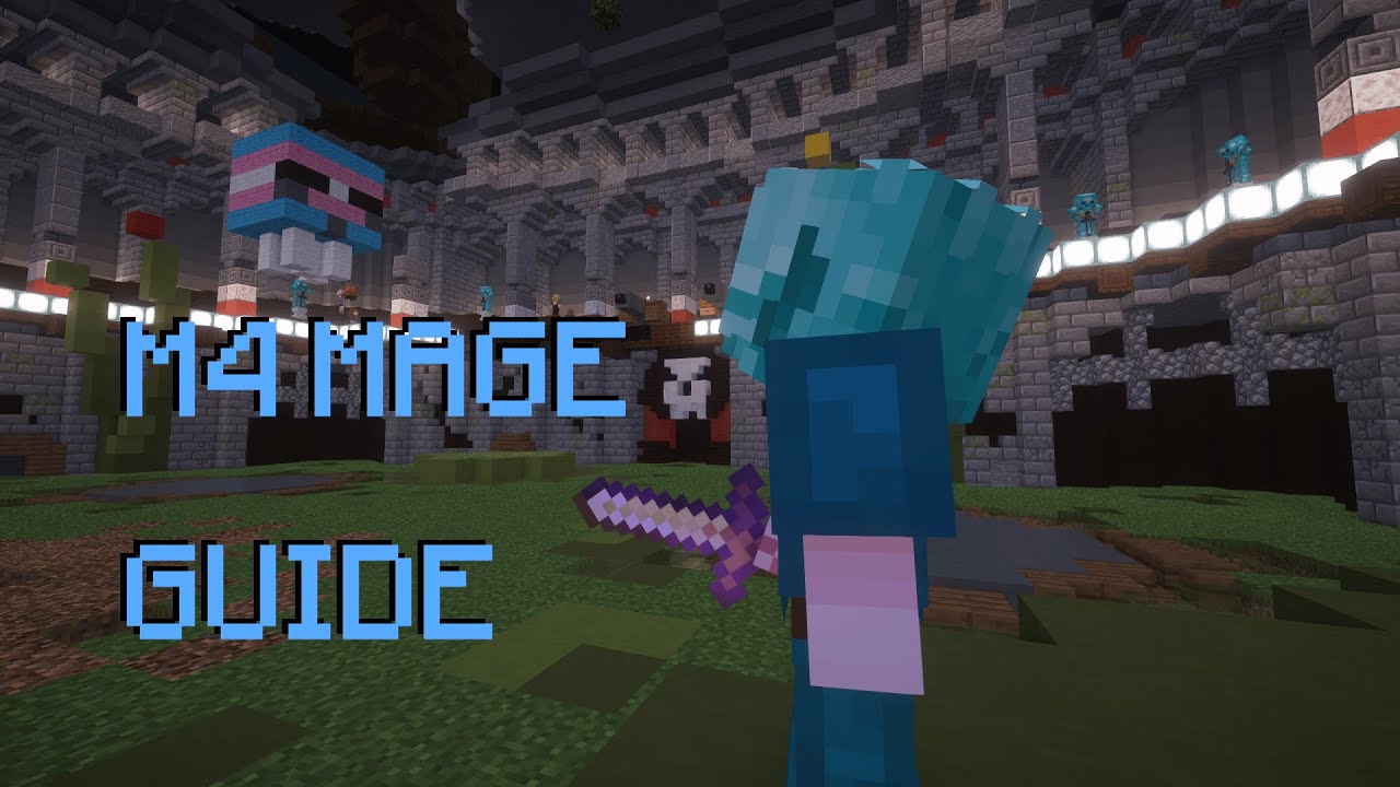 m4 mage pov/guide || hypixel skyblock