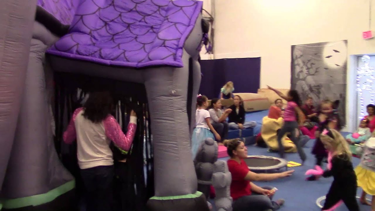 Pink Pearl Gymnastics Halloween Party