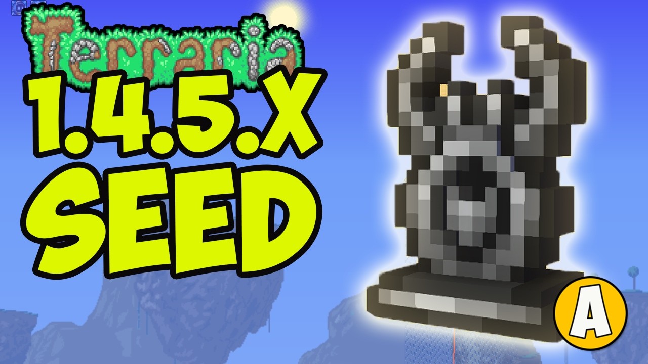 Terraria how to get CORRUPT STATUE fast (NEW SEED for 1.4.5.5) (NO DIG) (2026)