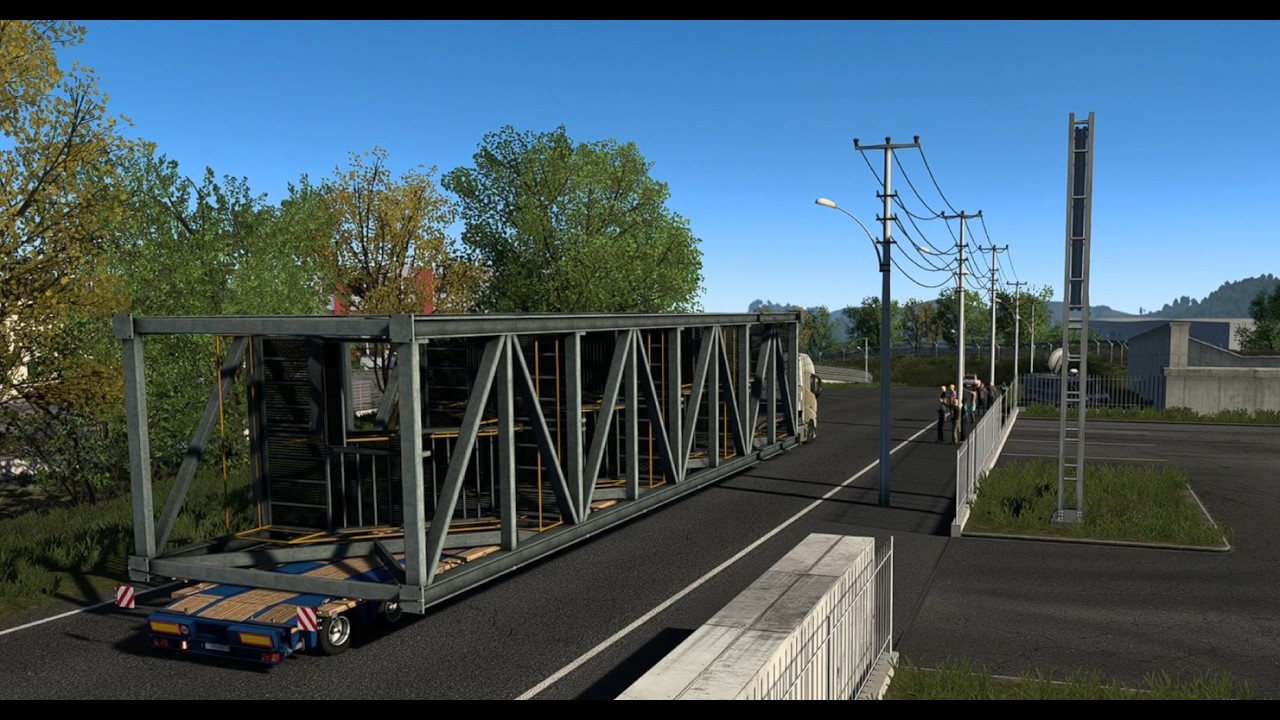 Essa aqui só com escolta🚛😰  #eurotrucksimulator2 #simulador #ets2