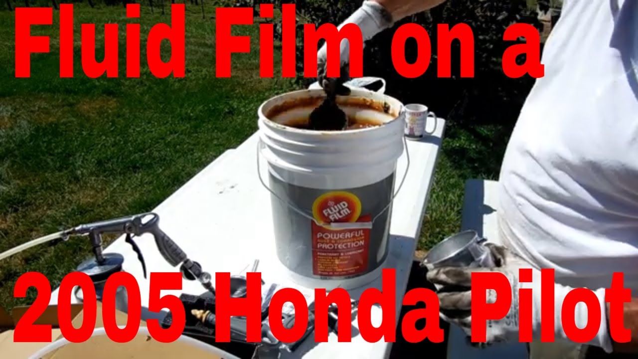 Protecting Our 2005 Honda Pilot from Rust with Fluid Film | Full Undercar Coating Tutorial