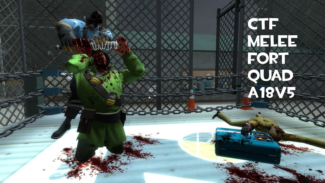 [TF2C] CTF Melee Fort Quad (Alpha 18 V5 Build) [AltTAB US Playtest Server]