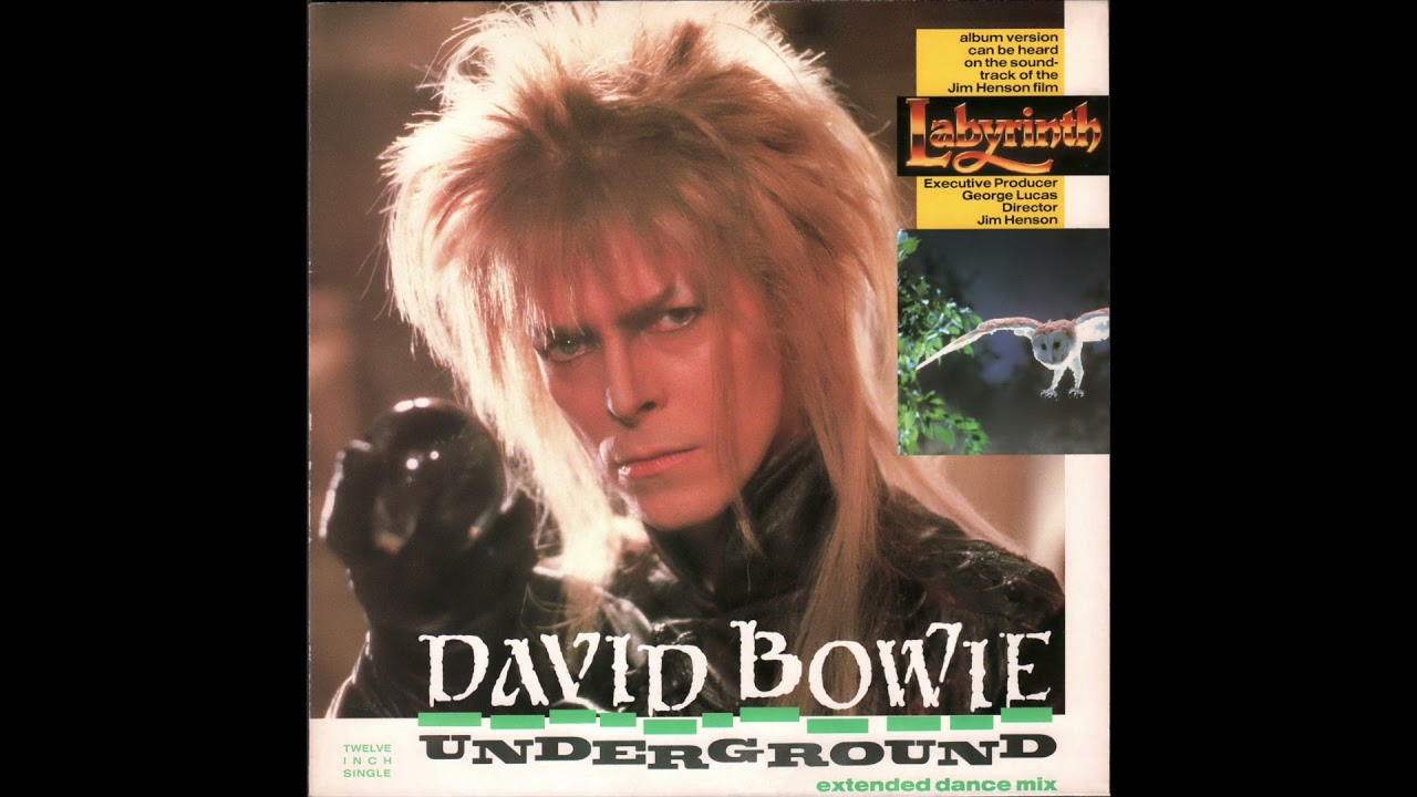 David Bowie - Underground (Extended Dance Mix) (1986) full 12