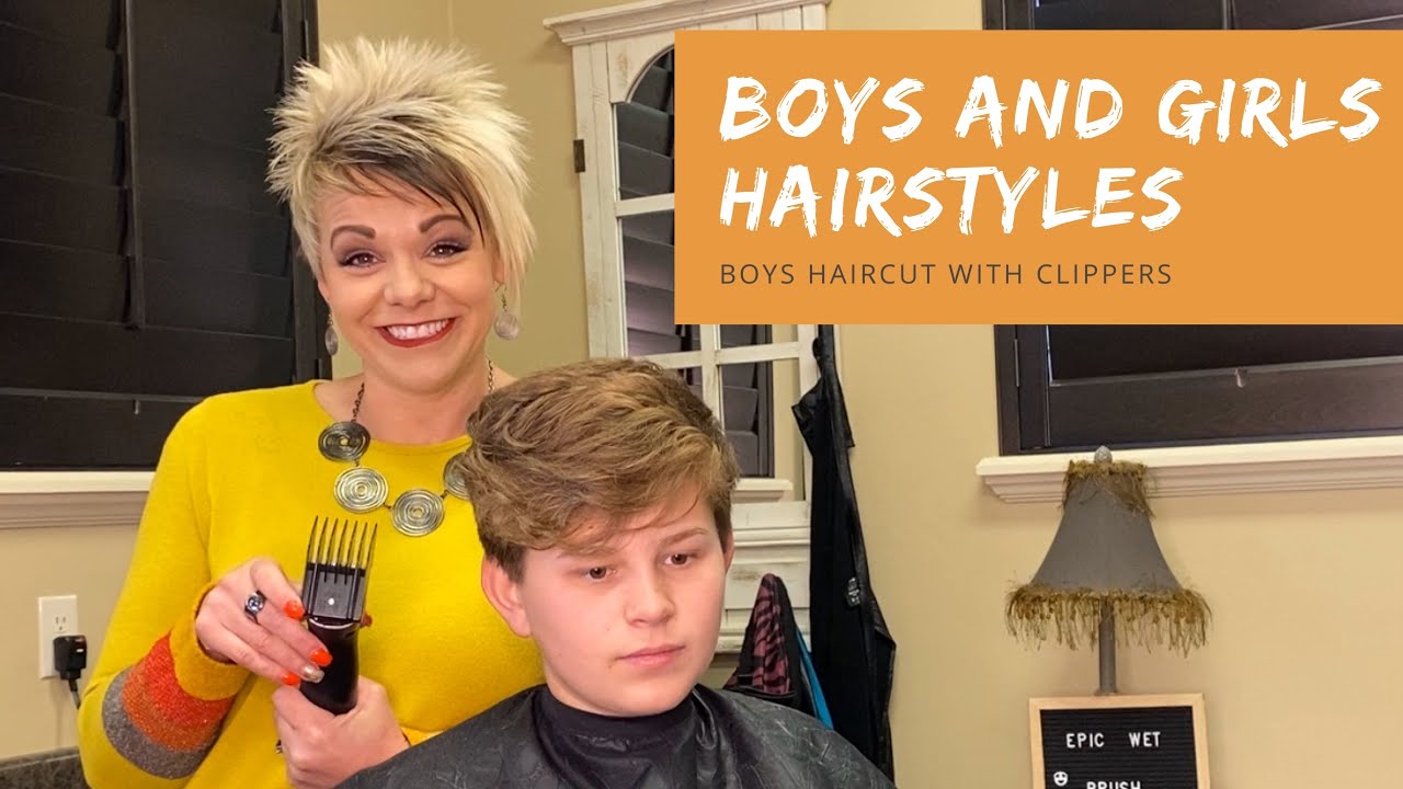 Step-by-Step Boys Haircut | Clippers for Every Length