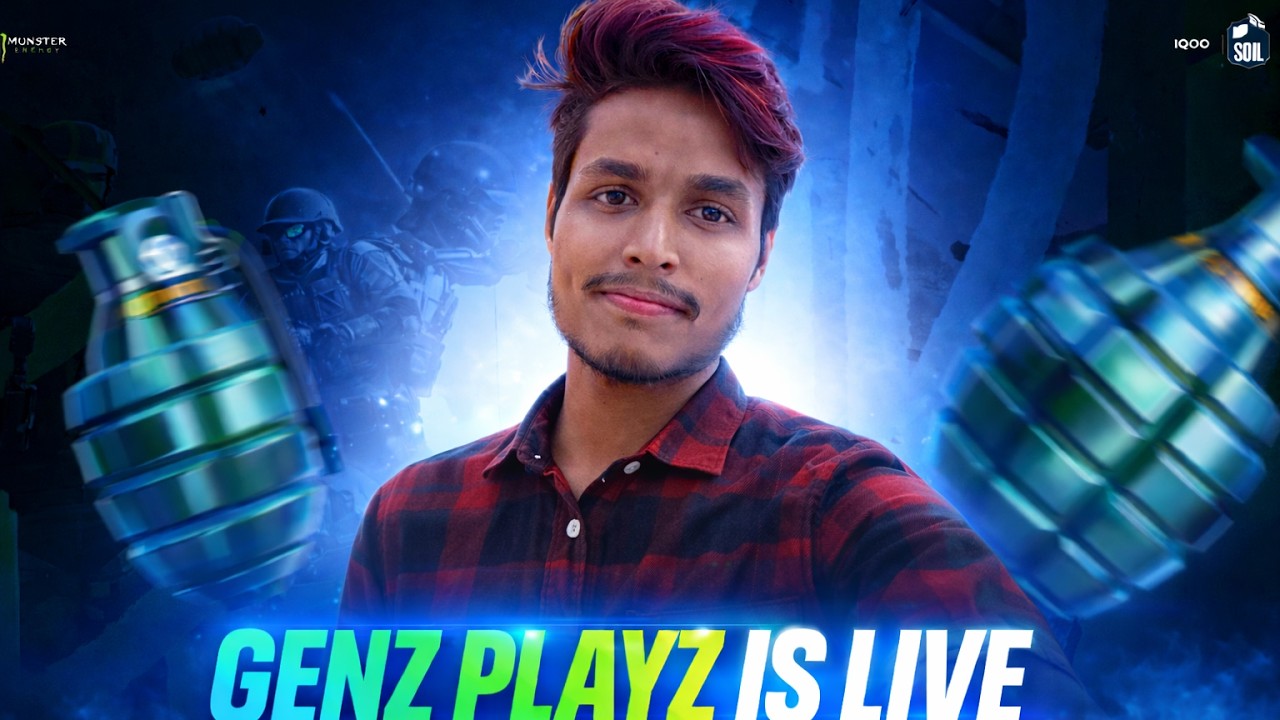 ✅ BGMI Rank Push Live | iPhone 12 Smooth + Extreme #bgmi #GenzPlayz #bgmilive #livegaming